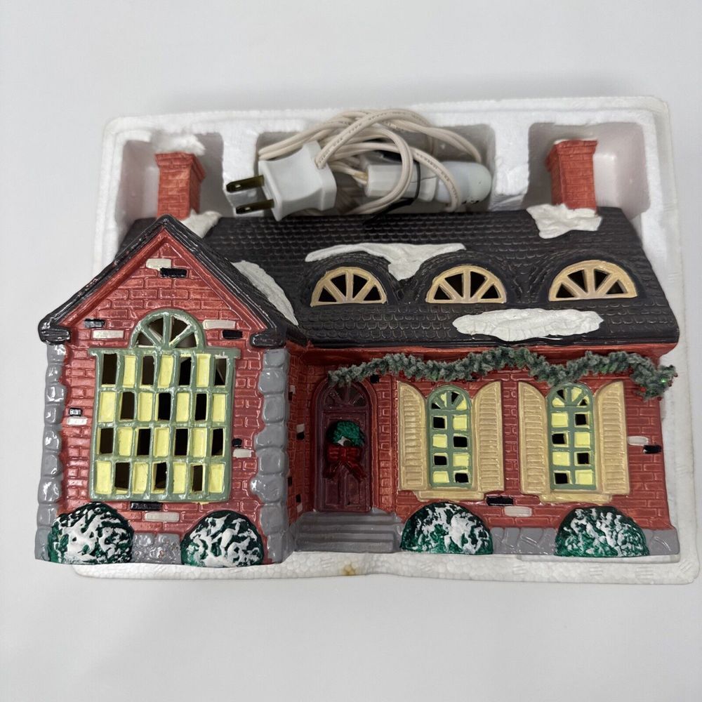 Vintage Department 56 The Original Snow Village Stonehurst House #5140-3 W/ Box